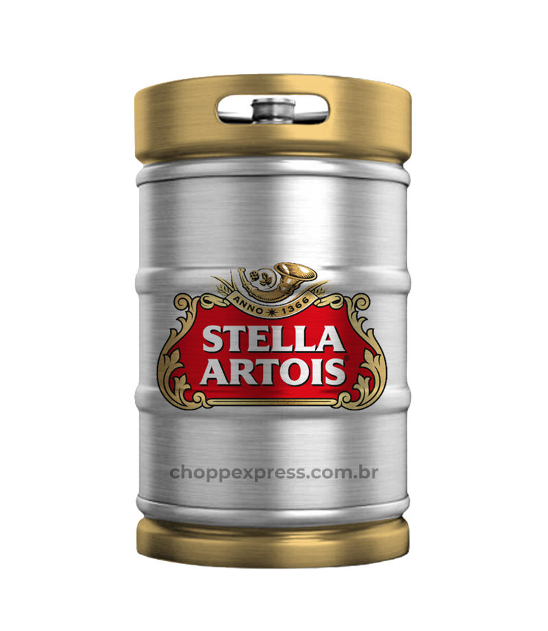 Chopp Stella Artois Draught Barril 60 Litros