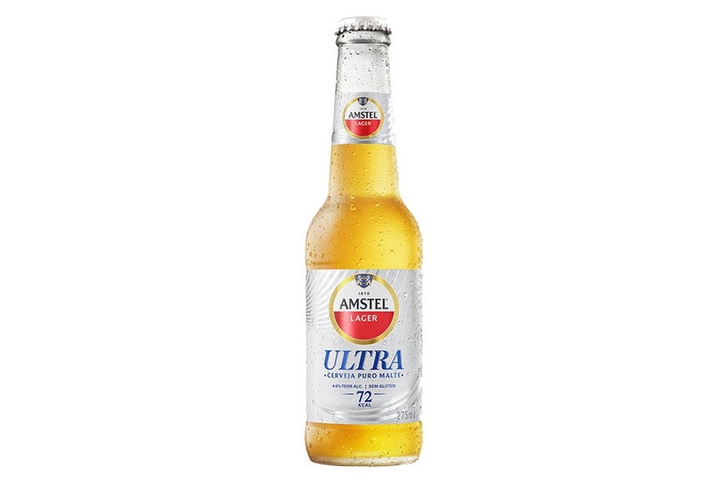 Cerveja Amstel Ultra Long Neck Sem Glúten 275ml